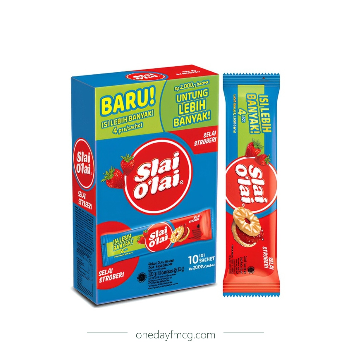 Slai O\'lai Strawberry Jam Biscuit 320g